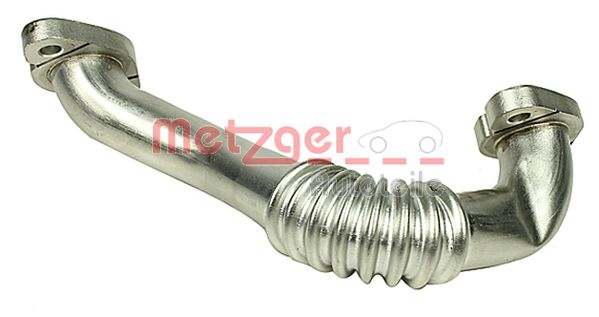 METZGER 0892657 Rohrleitung, AGR-Ventil